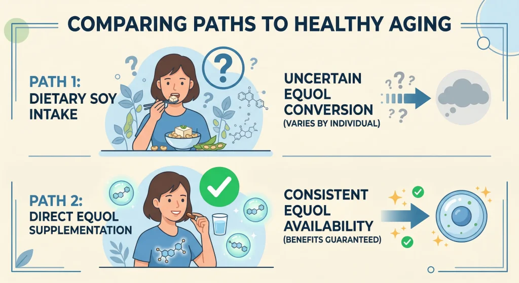 equol vs soy isoflavone which is more effective for menopause