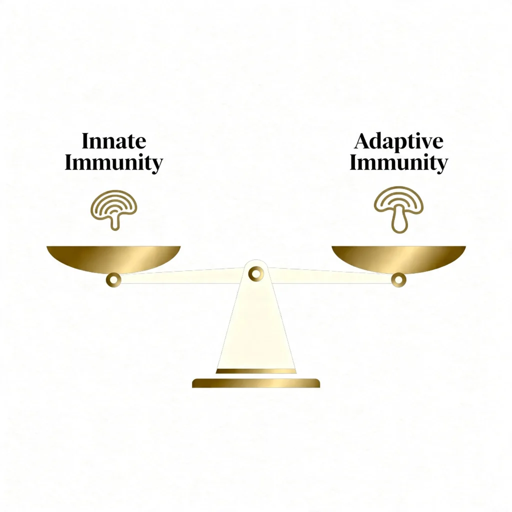 Reishi mushroom extract triterpenoid content immune modulation