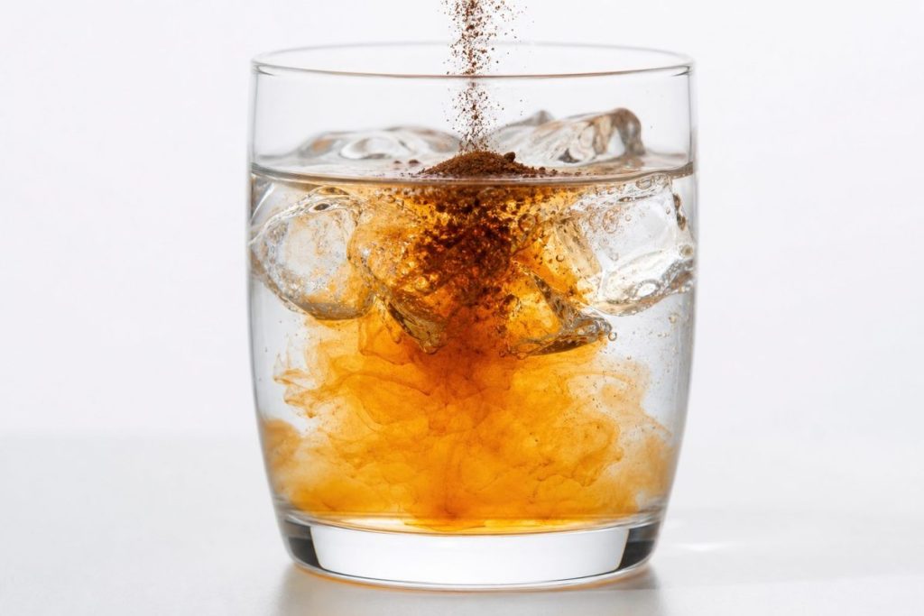 Instant black tea powder for RTD beverage formulation and bulk supply