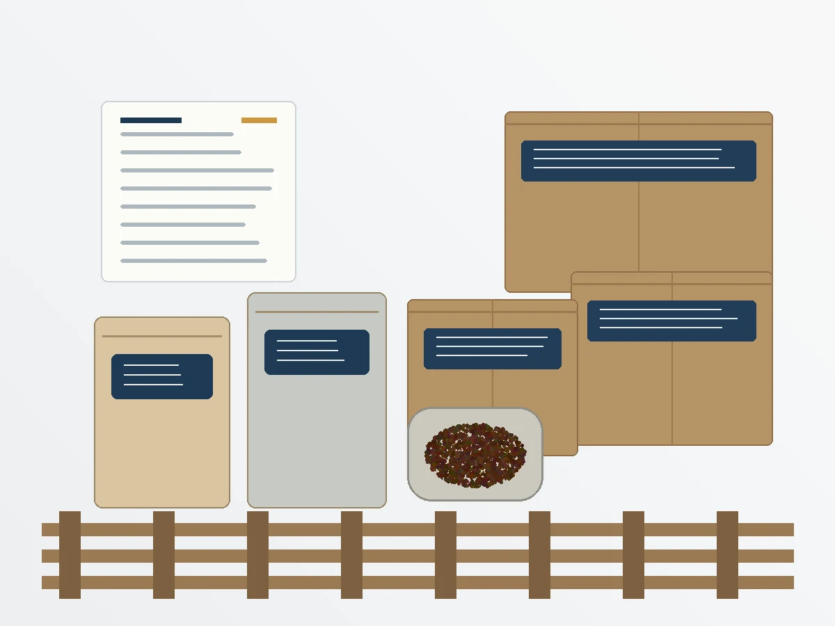 Spray dried black tea powder packing and export documents